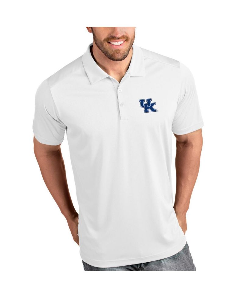 Men's White Kentucky Wildcats Tribute Polo