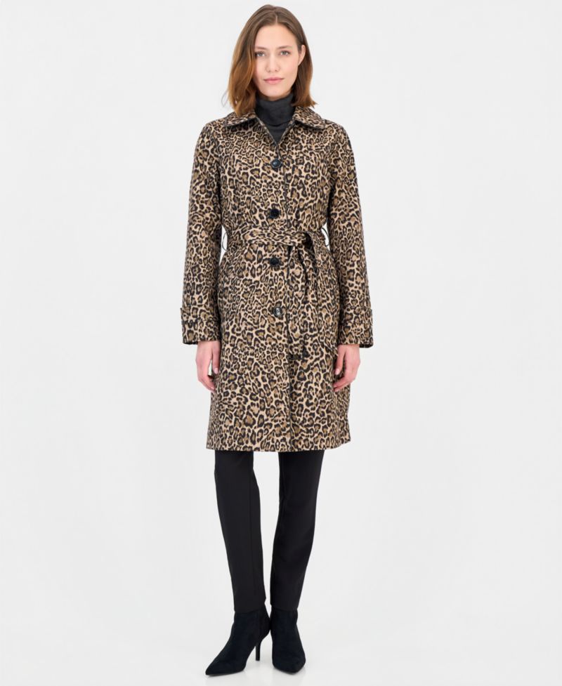 MICHAEL Women's Single-Breasted Trench Coat, Created for Macy's