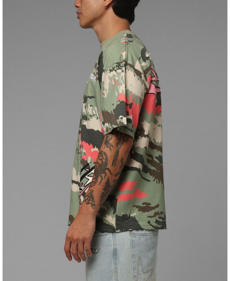 Men's Hybrid Patch T-Shirt
