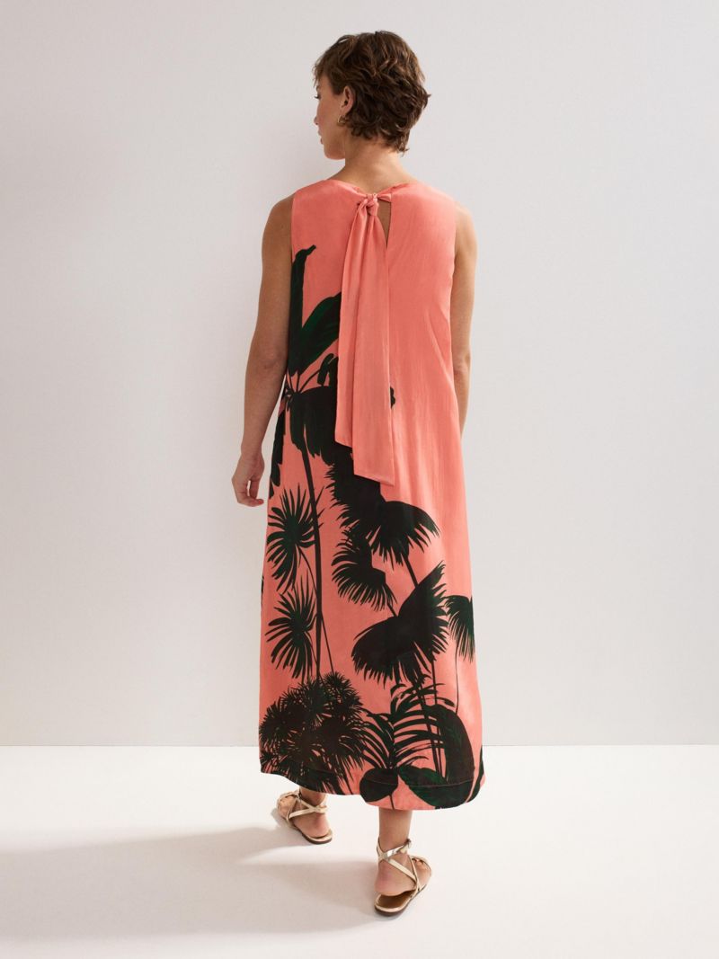 Women's Leila Palm Midi Dress