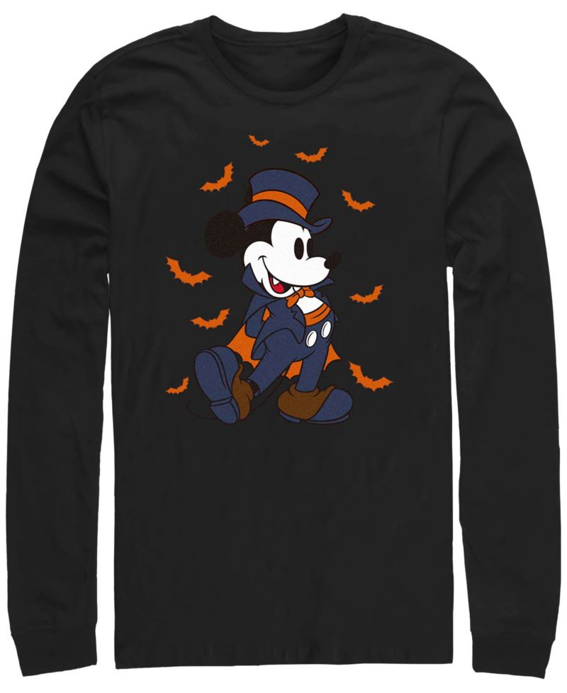 Men's Mickey Classic Vampire Mickey Long Sleeves T-shirt