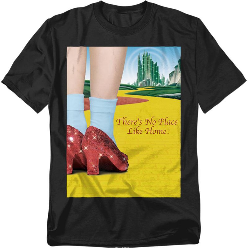 Big & Tall There's No Place Like Home Poster T-Shirt