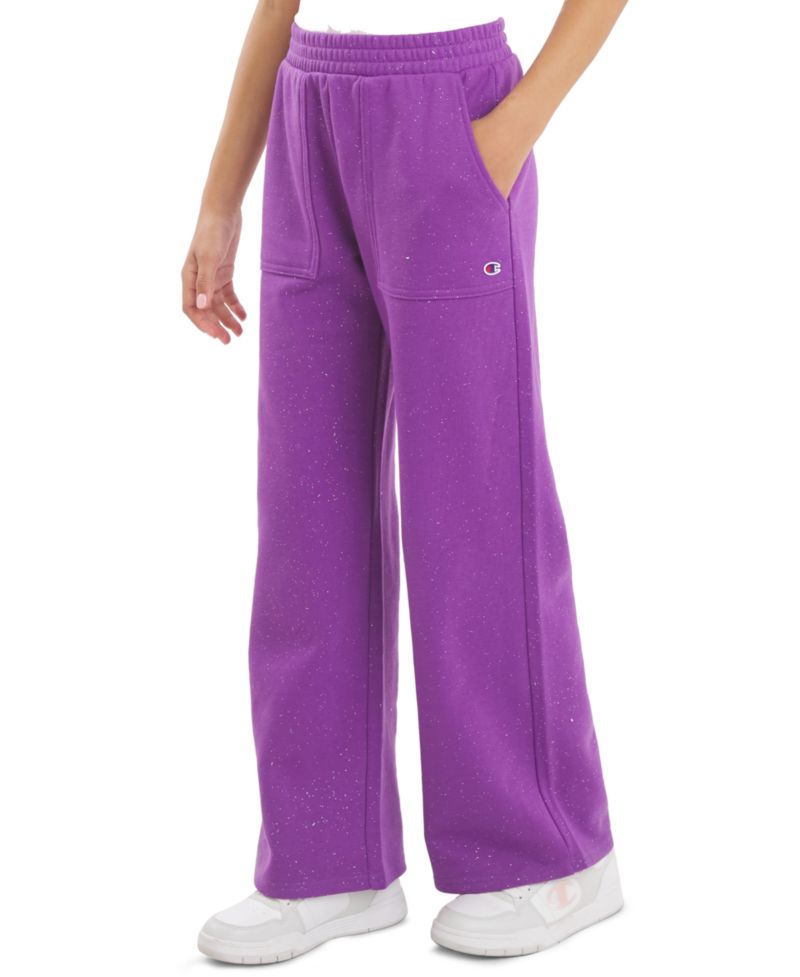 Girls' 4-16 Embellished Wide-Leg Pants