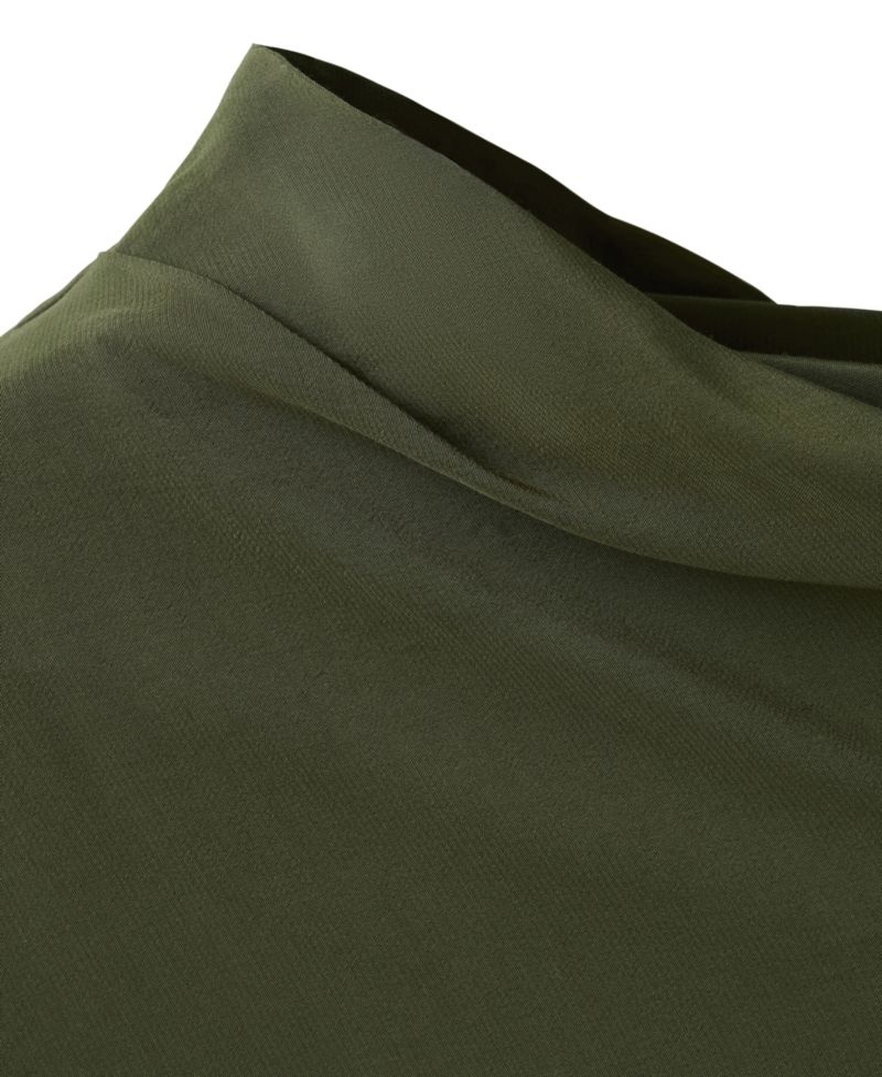 Women's Long-Sleeve Mini Boat-Neck Dress