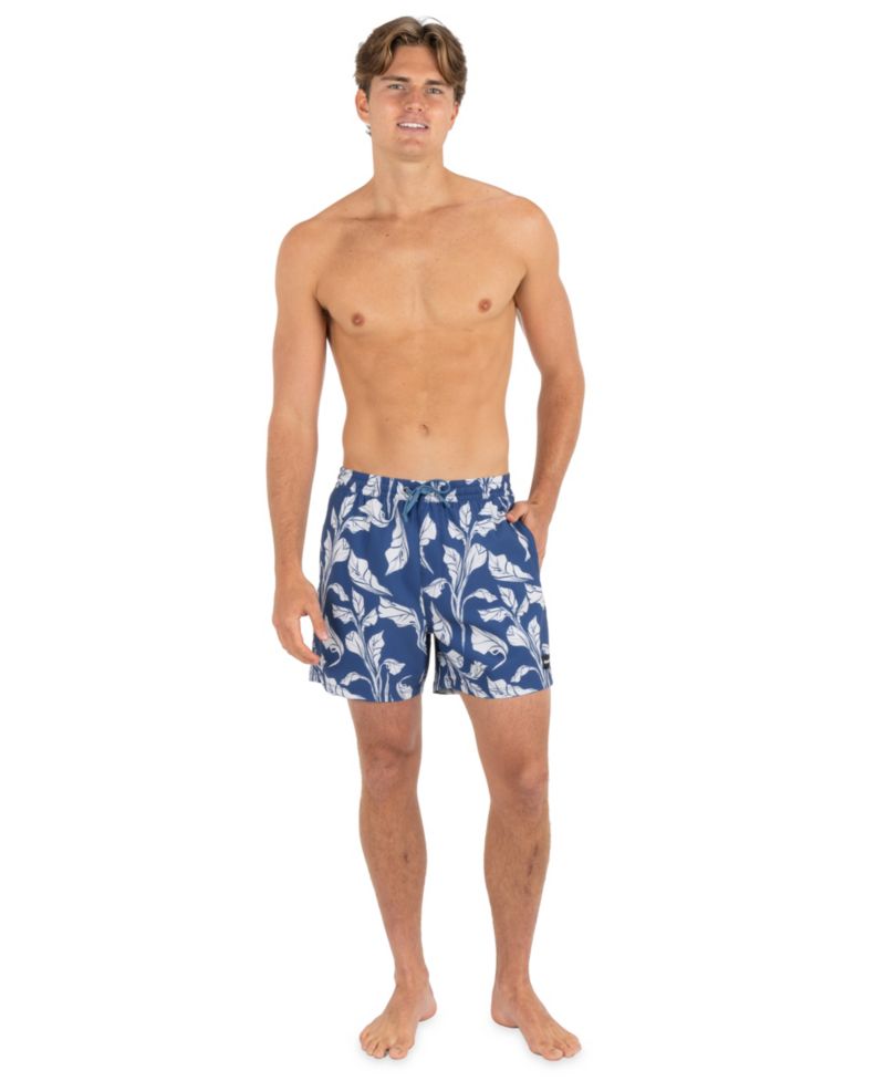 Men's Cannonball Lined Volley 17" Floral Print