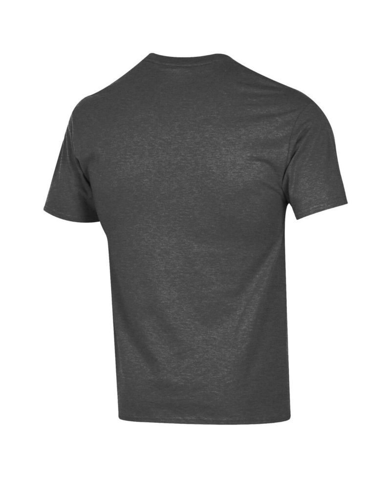 Men's Charcoal Iowa Hawkeyes Arch Over Logo T-Shirt