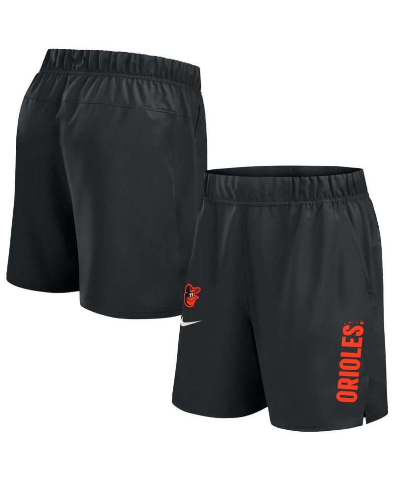 Men's Black Baltimore Orioles Woven Victory Performance Shorts