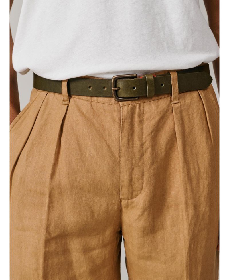Men's Belvedere Relaxed Linen Trouser