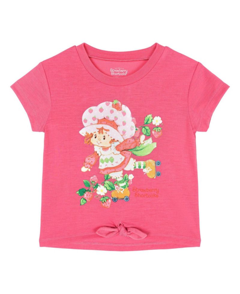 Girls 5-12 2-Piece T-Shirt and Dolphin Shorts Set