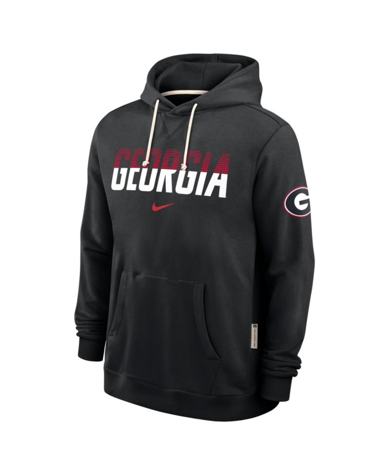 Men's Georgia Bulldogs 2026 Sideline Standard Issue Fleece Pullover Hoodie