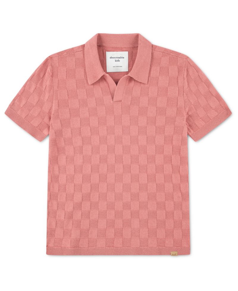 Boys' Johnny Collar Swolo Polo Shirt