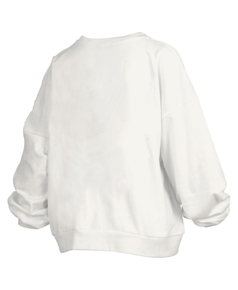 Women's White Colorado Buffaloes Janise Fleece Sweatshirt
