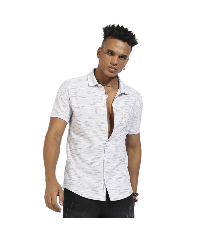 Men's Honeycomb Knit Shirt