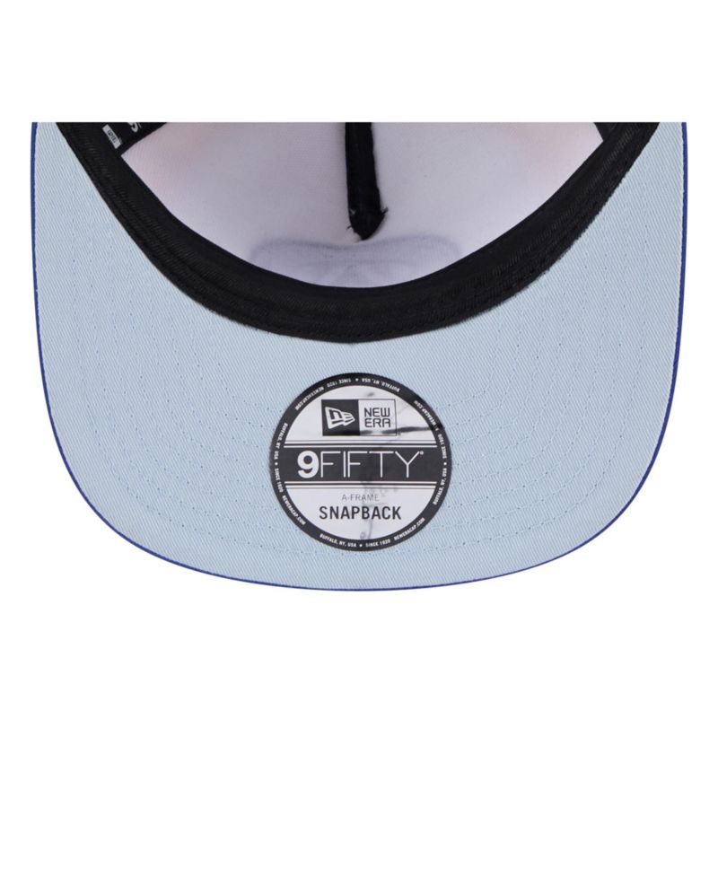 Men's White Atlanta United FC 2024 Jersey Hook A-Frame Trucker 9FIFTY Snapback Hat