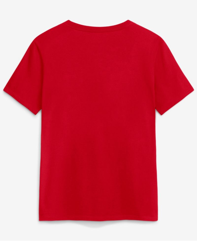 Women's Scarlet Ohio State Buckeyes Script Mantra Logo T-Shirt
