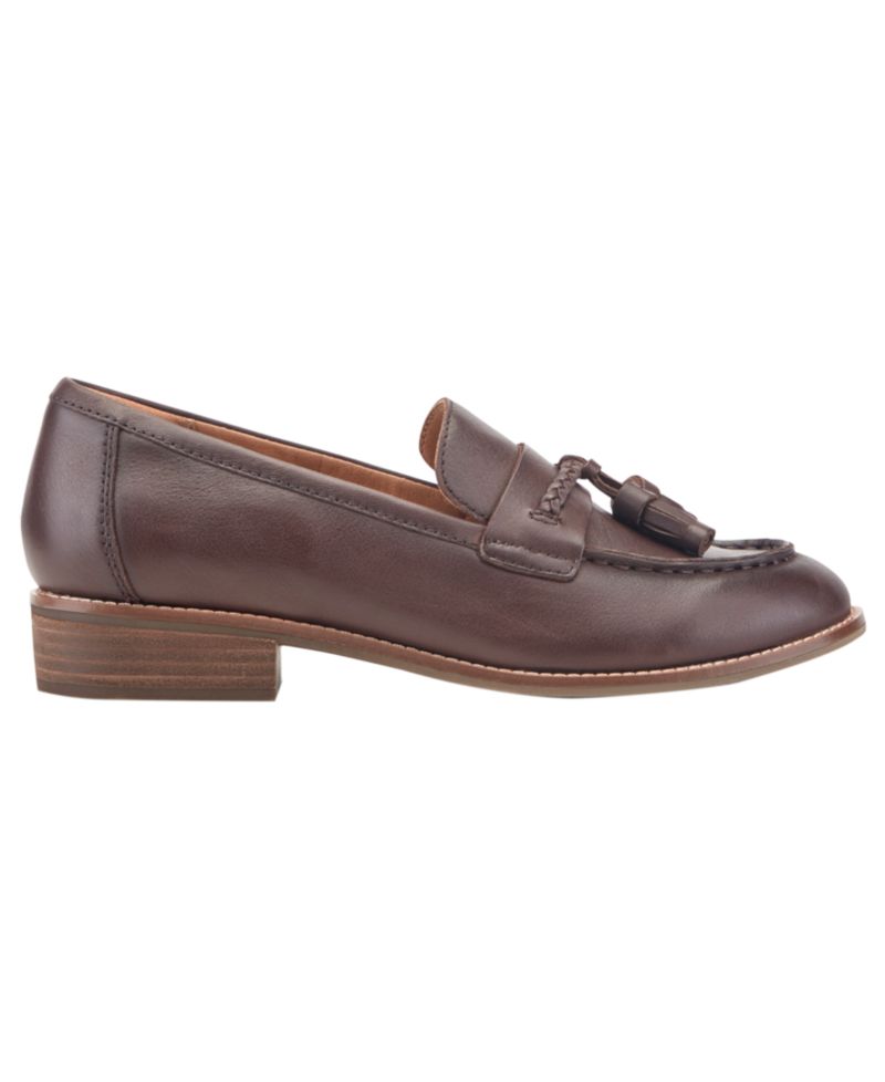 Women's Elinna Leather Slip-On Tassel Loafers