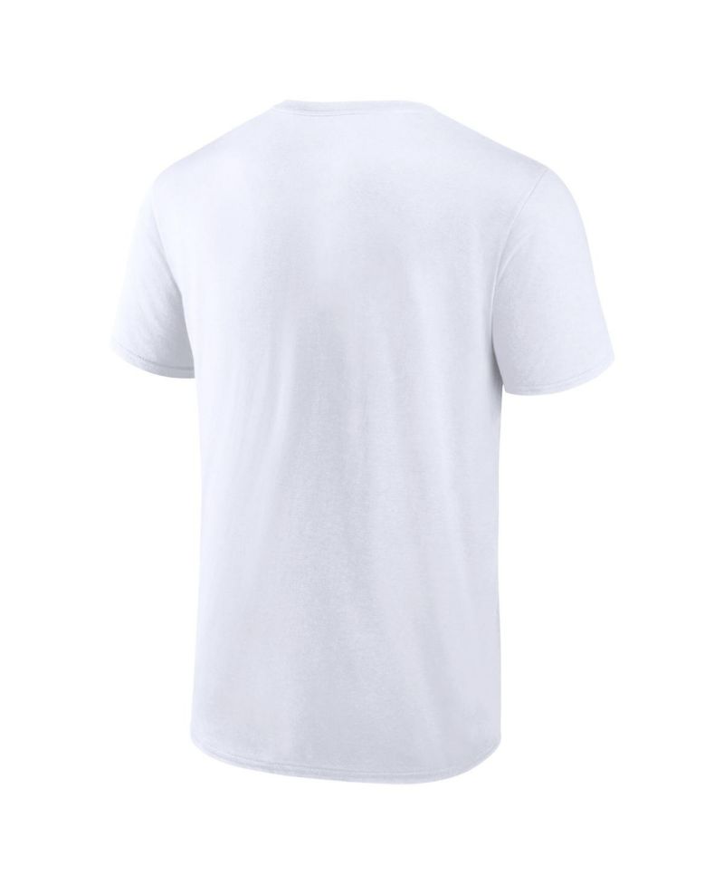 Men's White Canada 2025 4 Nations Face-Off Champions T-Shirt