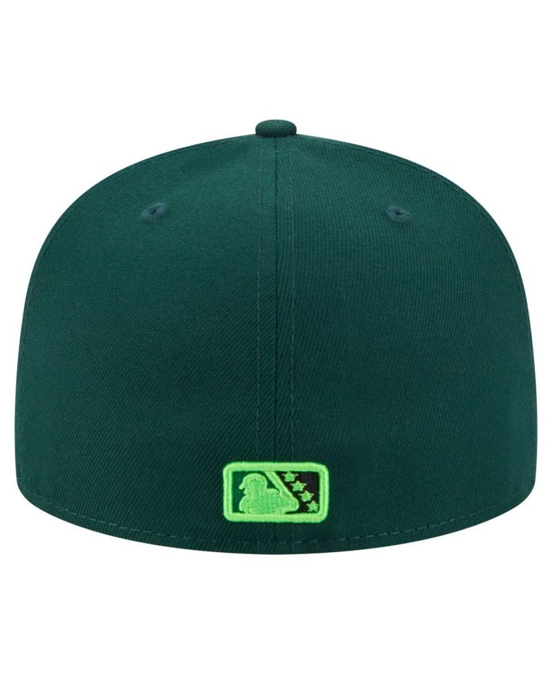 Men's Green Eugene Emeralds Authentic Collection 59FIFTY Fitted Hat