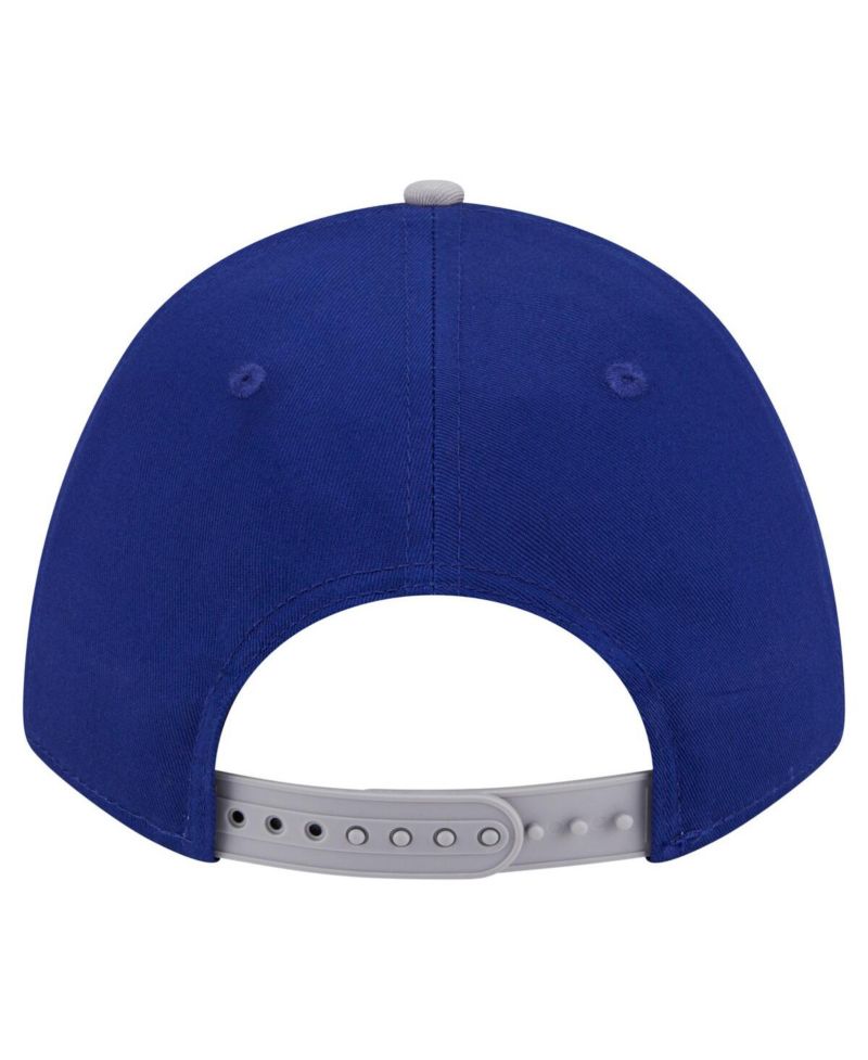 Men's Royal/Gray Los Angeles Dodgers Arch 9FORTY A-Frame M-Crown Adjustable Hat