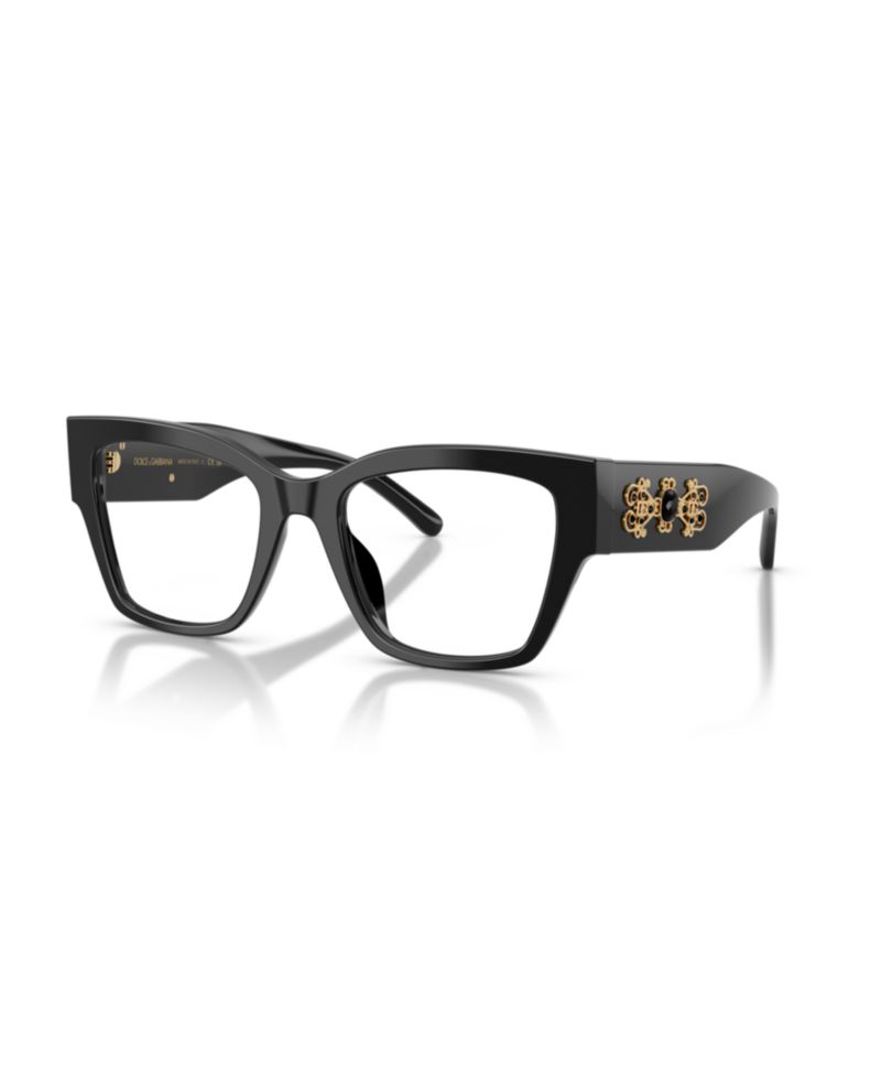 Woman Cat Eye Plastic DG3435B Eyeglasses