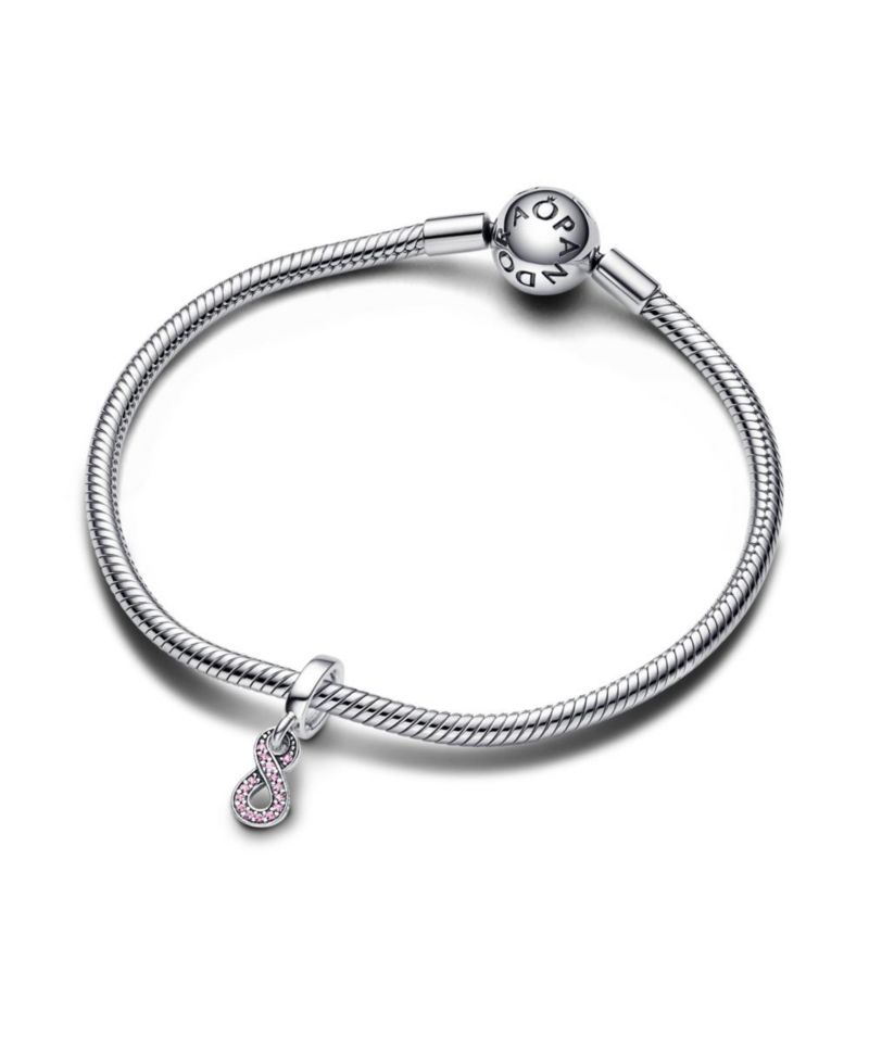 Crystals Sparkling Infinity Dangle Charm