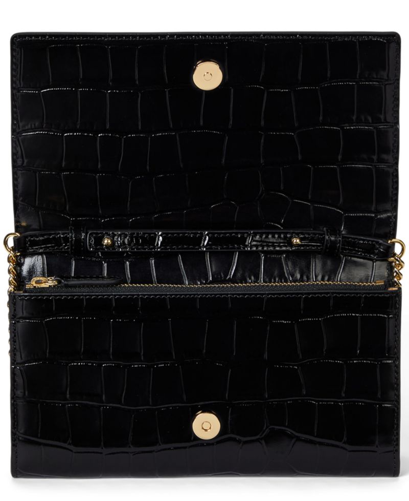 Adair II Croc-Embossed Small Crossbody Bag