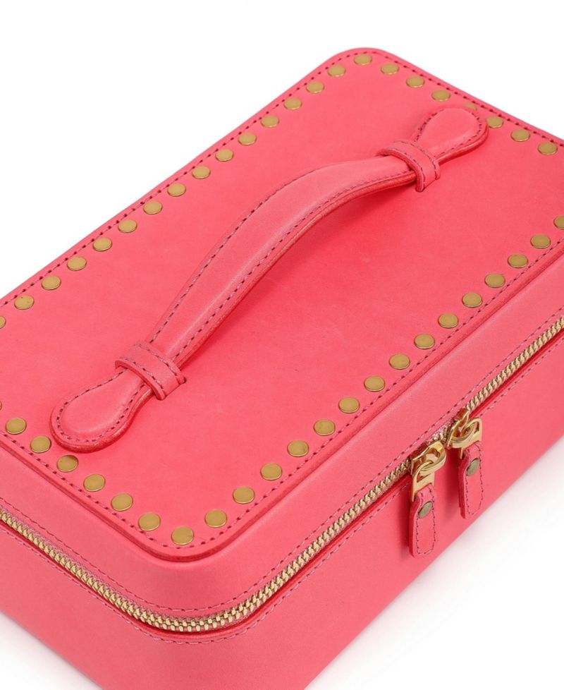 Clivia Travel Leather Beauty Box