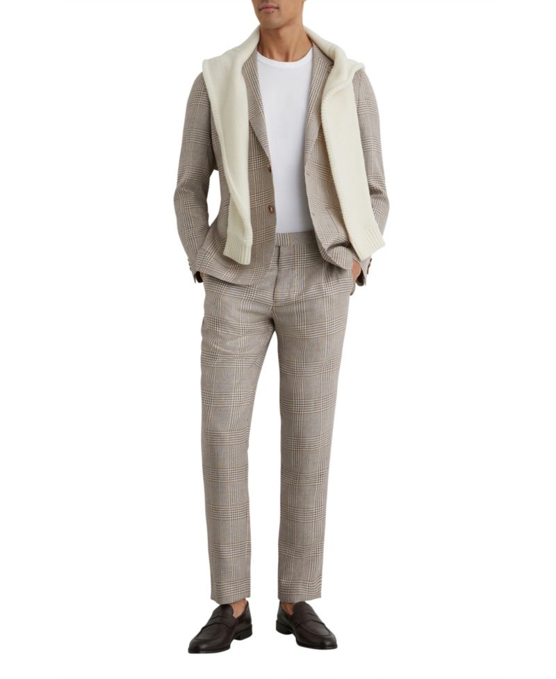 Men's Epsom Prince Of Wales Check Mixer Pant