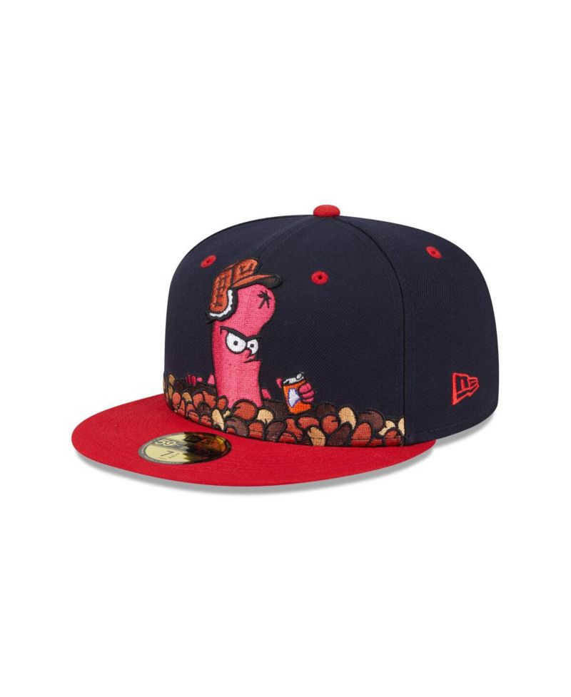 Men's Navy Portland Sea Dogs Theme Nights 59FIFTY Fitted Hat