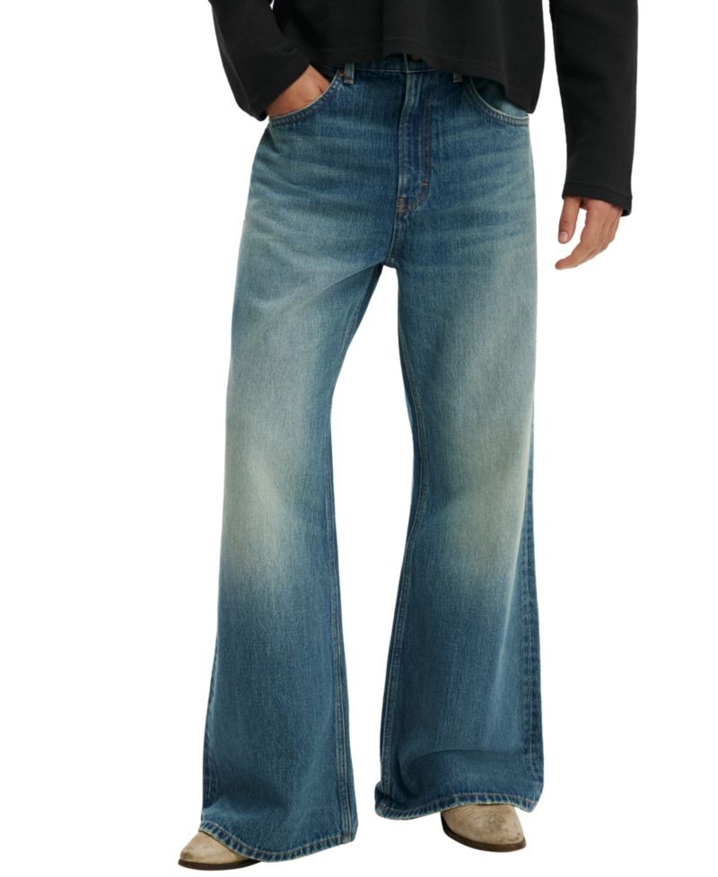 Men's Baggy Bootcut Jeans