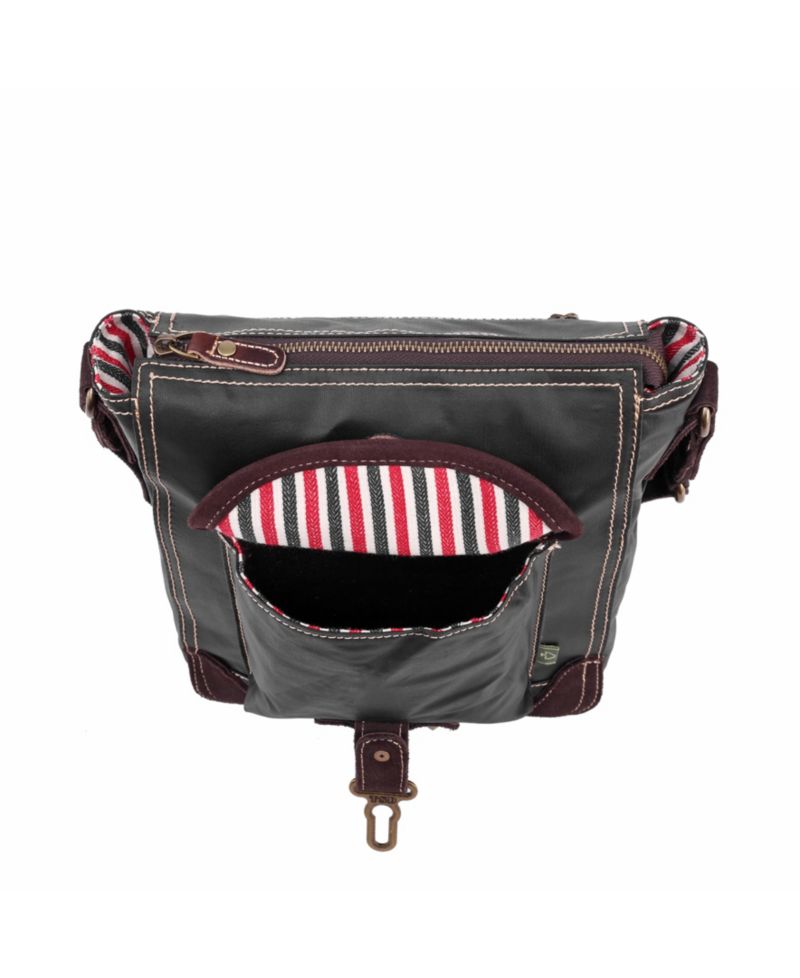 Dolphin Canvas Crossbody Bag
