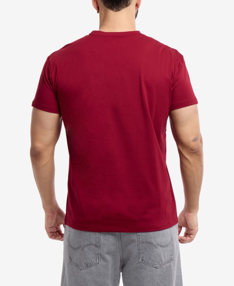 Big & Tall Basic Henley Neck Short Sleeve T-Shirt