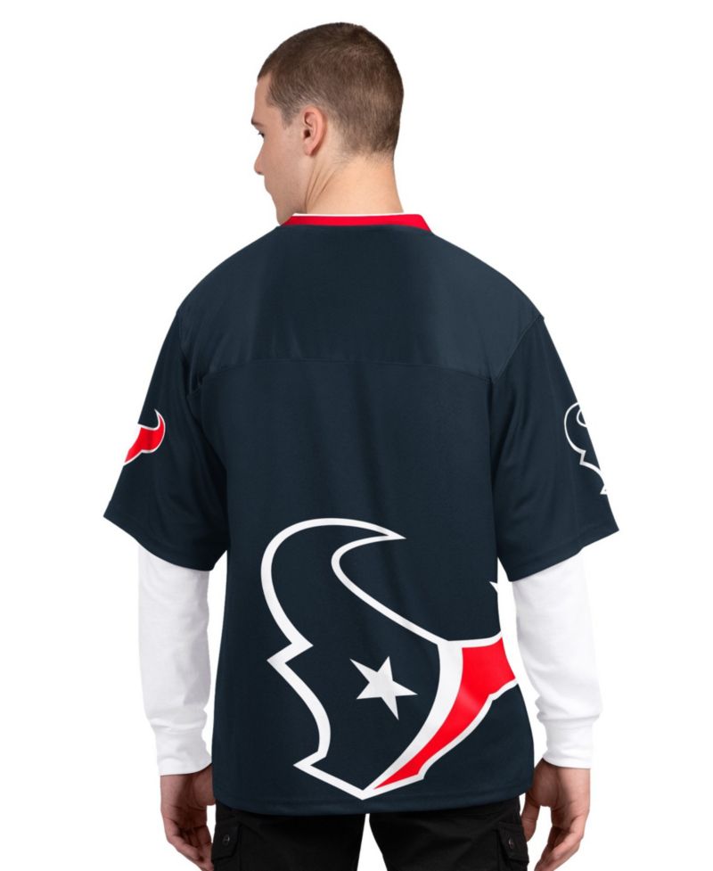 Men's Scarlet/White San Francisco 49ers Short Sleeve Long Sleeve T-Shirt Combo Pack