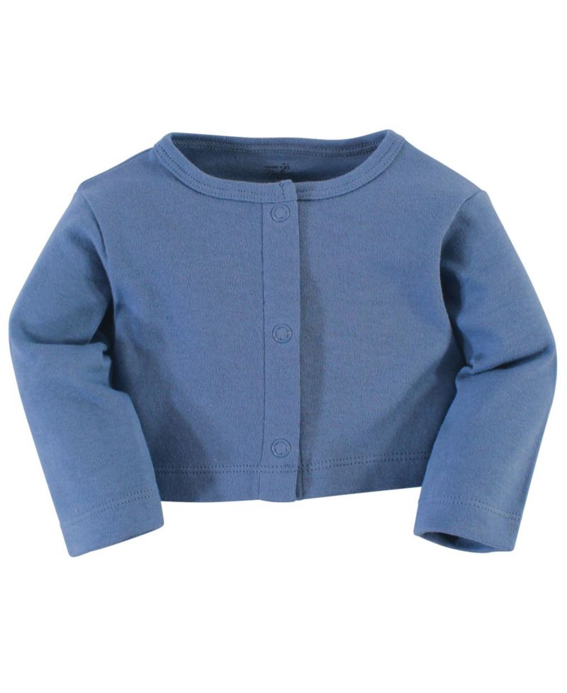 Baby Girls Natural Cotton Dress and Cardigan