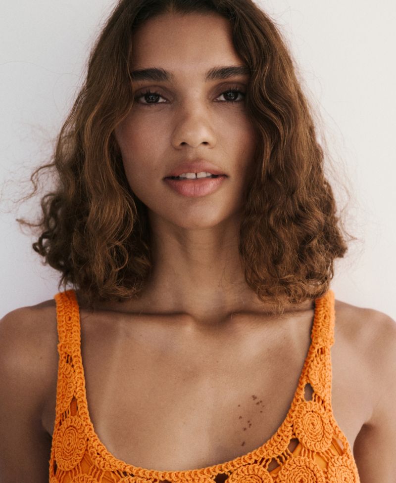 Women's Crochet Short Dress