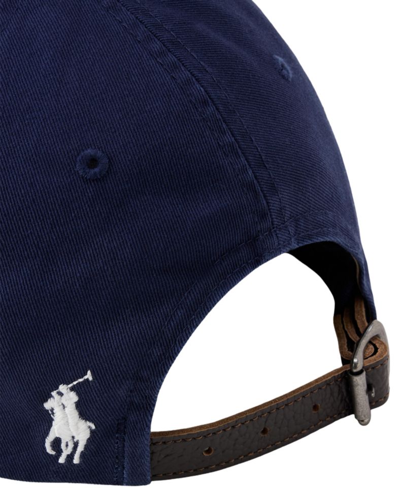 Men's Embroidered Logo Twill Ball Cap