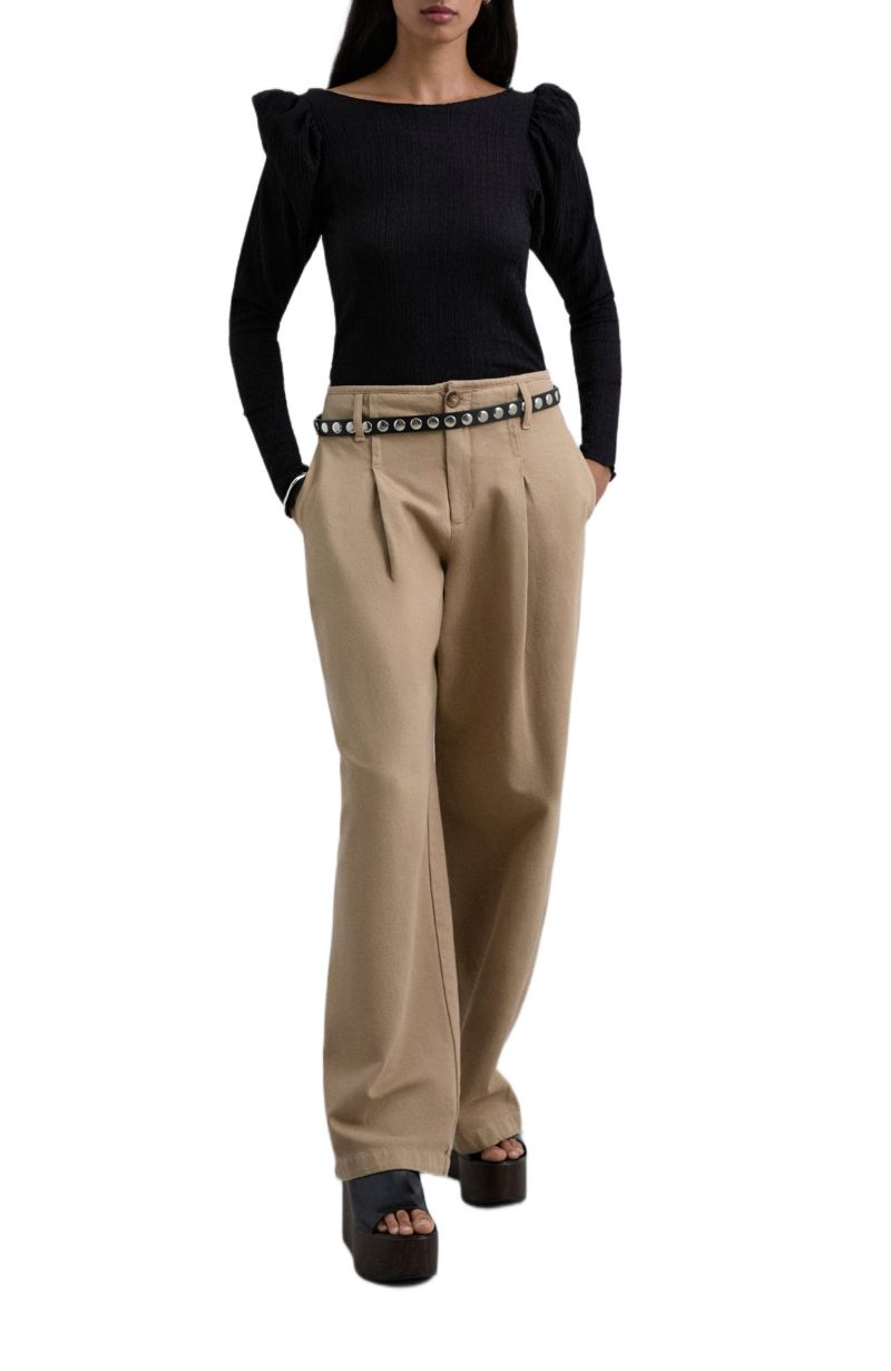 Women's Wrinkle Puff sleeve Tee