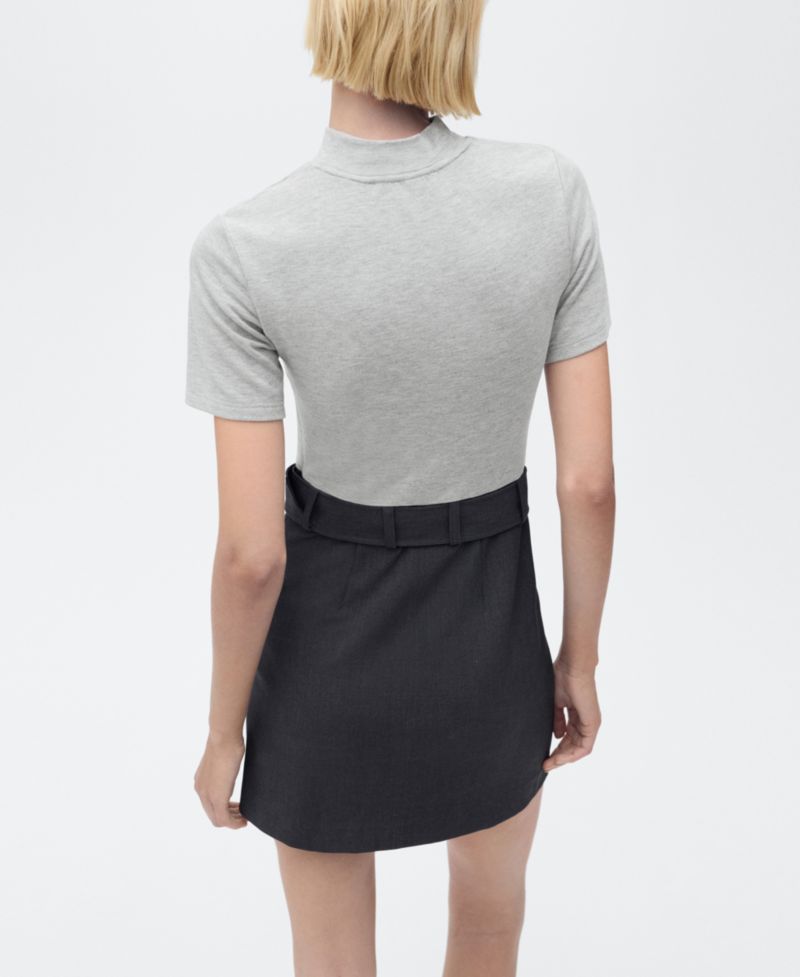 Women's Belted Short Dress