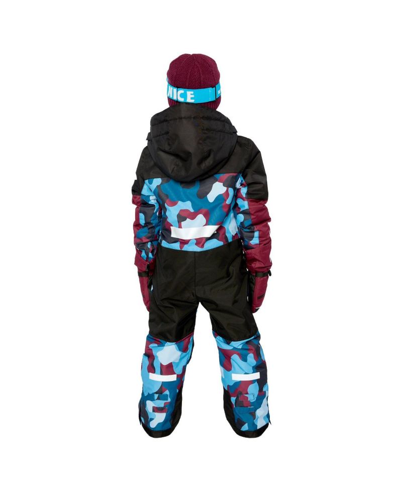Little and Big Boy ( 6TO 14 ) One Piece Teknik Snowsuit