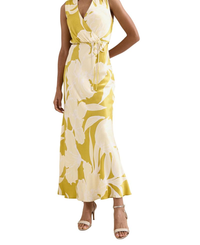 Women's Paula Floral-Print Wrap Maxi Dress