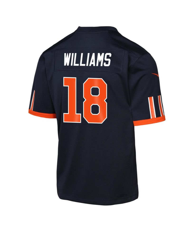 Big Boys and Girls Caleb Williams Navy Chicago Bears 2026 Rivalries Collection Game Jersey