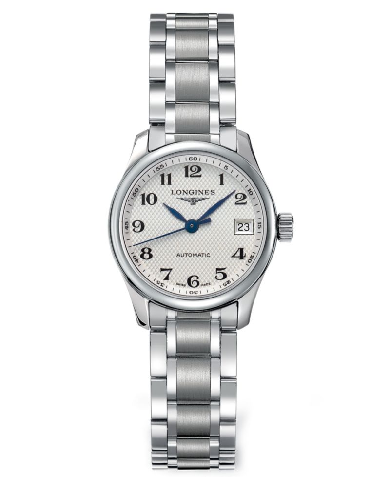 Women's Swiss Automatic Master Stainless Steel Bracelet Watch 26mm L21284786