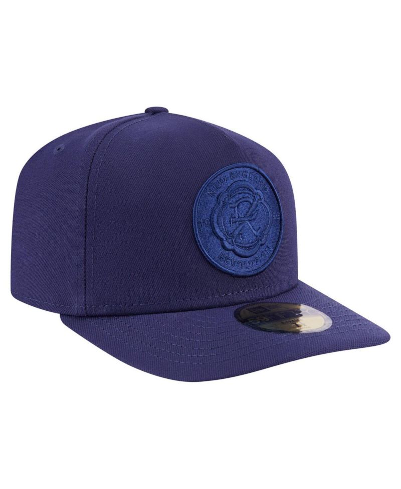 Men's Navy New England Revolution Color Pack A-Frame 59FIFTY Fitted Hat