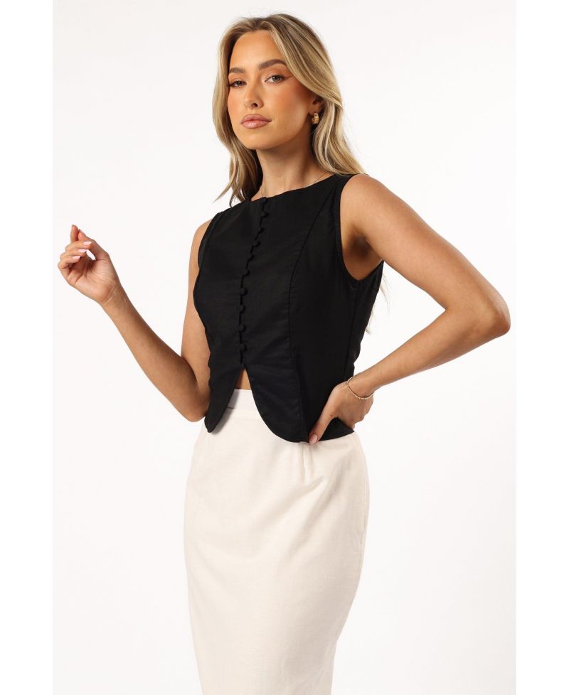 Women's Daniella Linen Vest