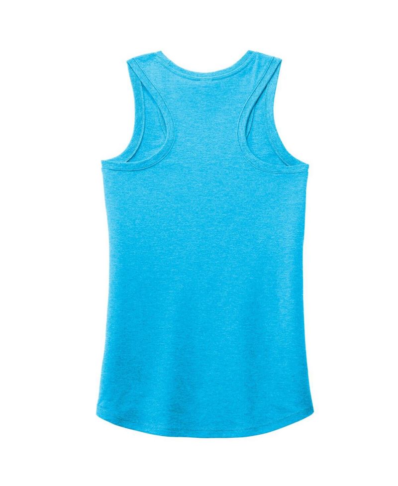 Women's Turquoise Chase Briscoe Tri-Blend Name & Number Tank Top