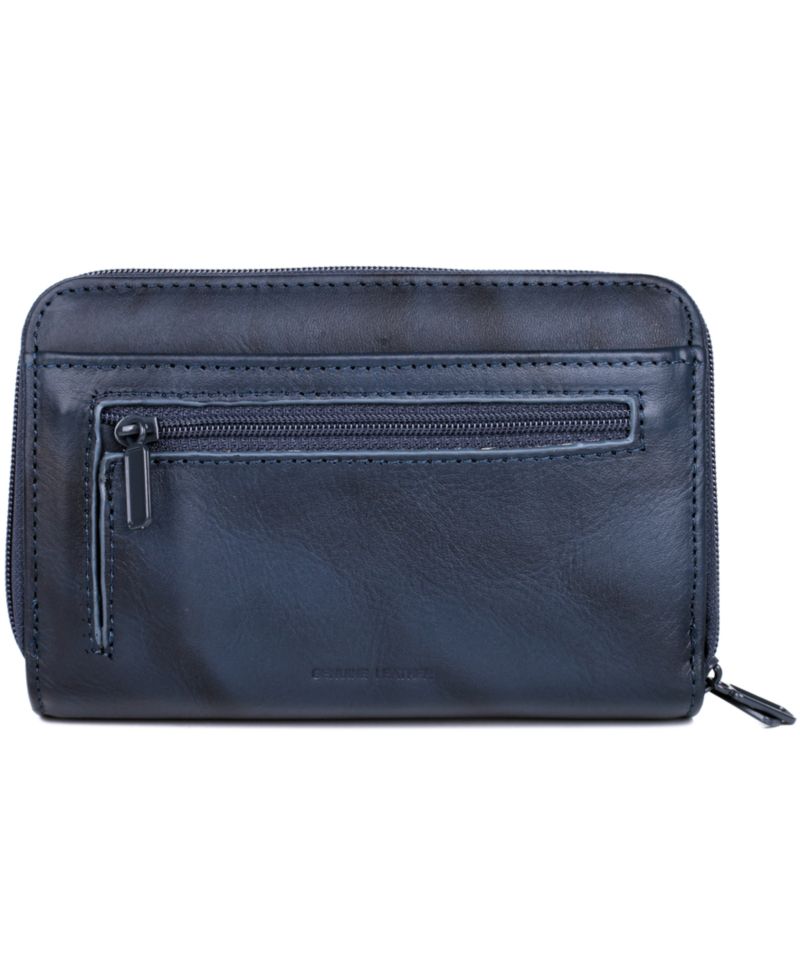 Women's Heiress Double Zip Organizer Wallet