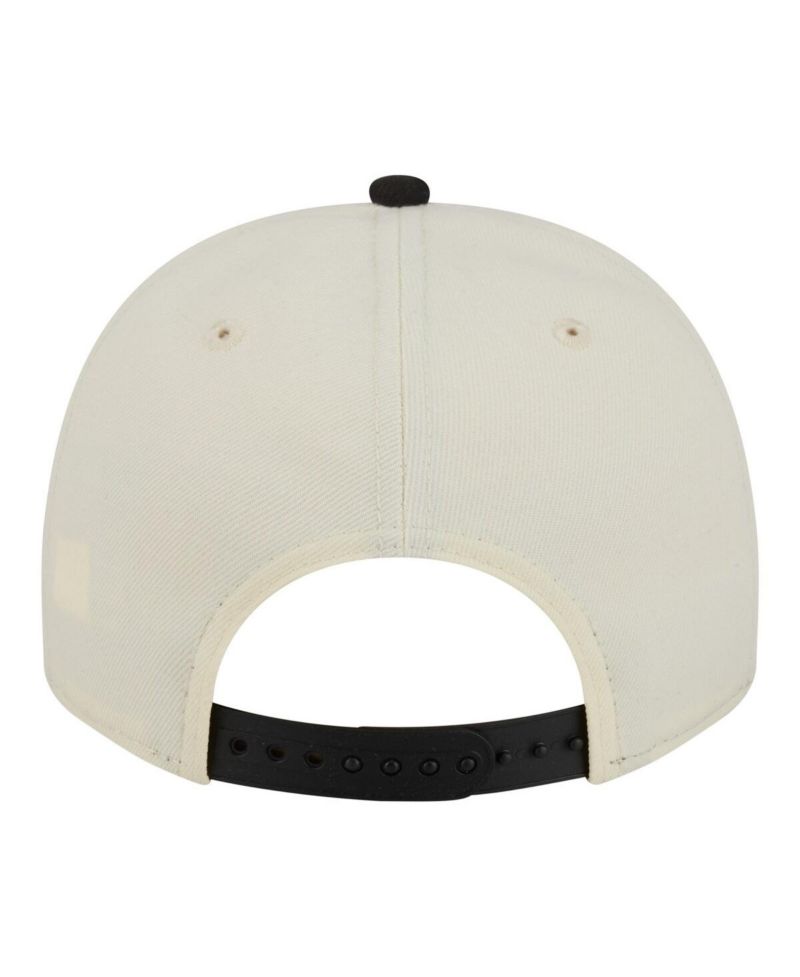 Men's Cream San Francisco Giants Throwback Tri-Hit A-Frame 9FIFTY Adjustable Hat