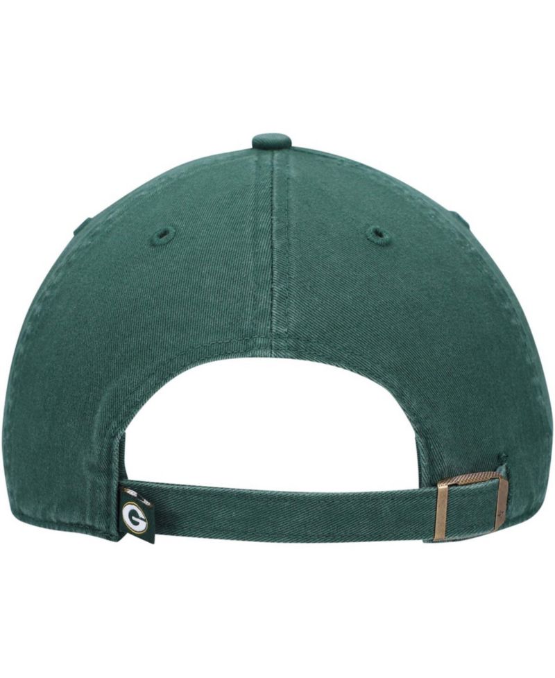 Men's Green Green Bay Packers Clean Up Script Adjustable Hat