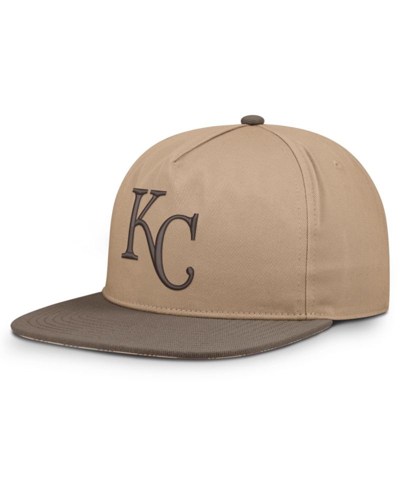 Men's Light Brown Kansas City Royals Statement Adjustable Hat