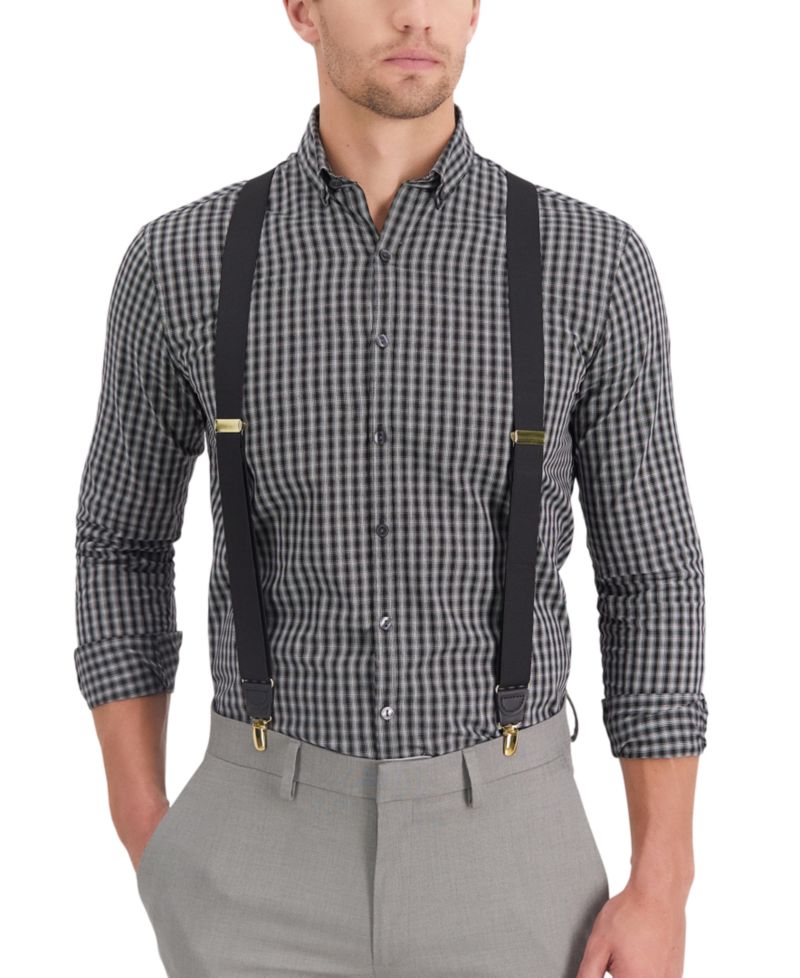 Men's Solid Suspenders